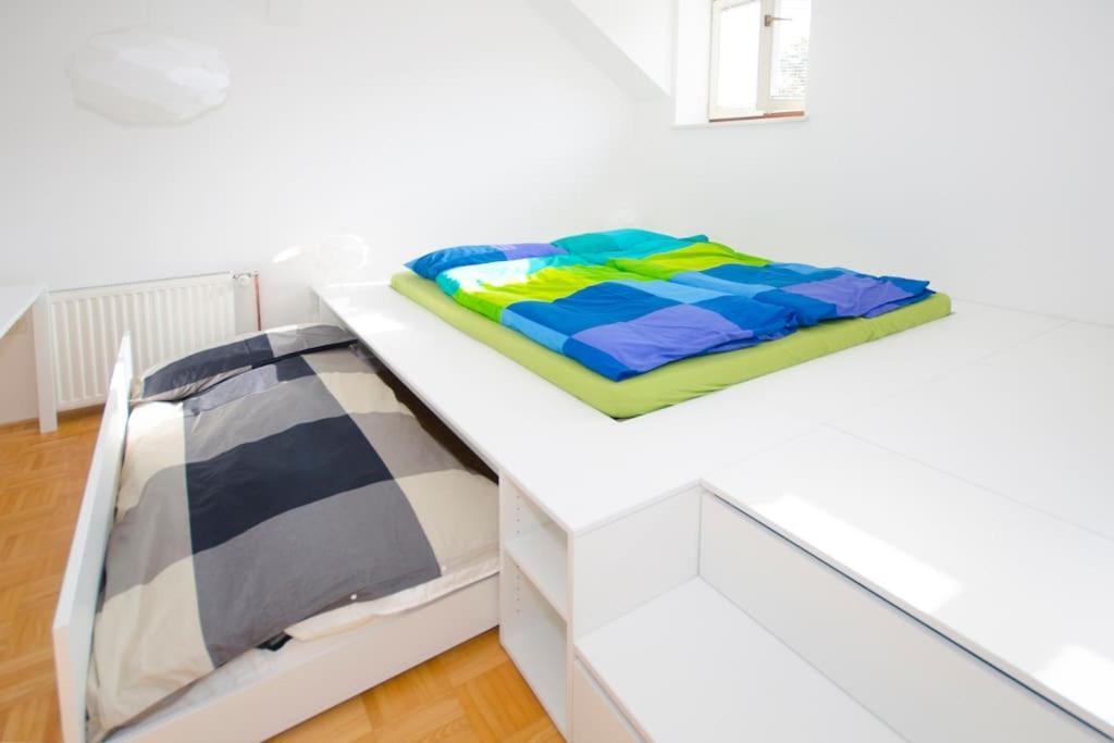 The Cute, Sunny Apartment In The Center +P Ljubljana Ngoại thất bức ảnh