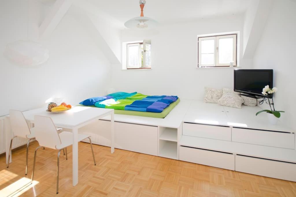 The Cute, Sunny Apartment In The Center +P Ljubljana Ngoại thất bức ảnh